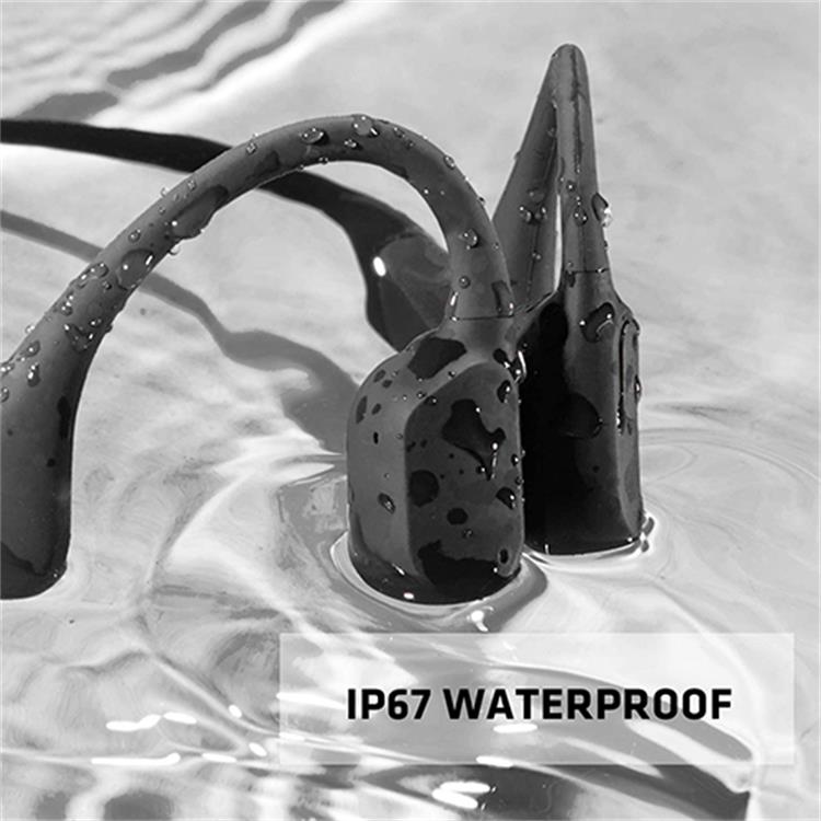 Nuove Cuffie Wireless Stereo Bluetooth a Conduzione Ossea Impermeabili