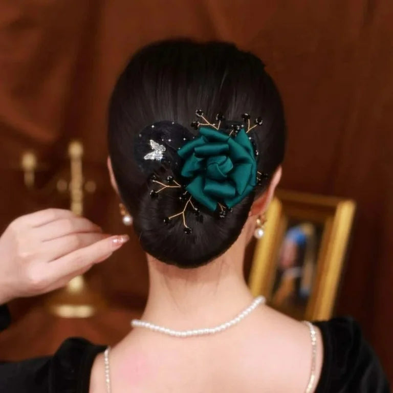 Florenza - Eleganti Nodi Floreali per Capelli da Donna (1+1 Gratis)