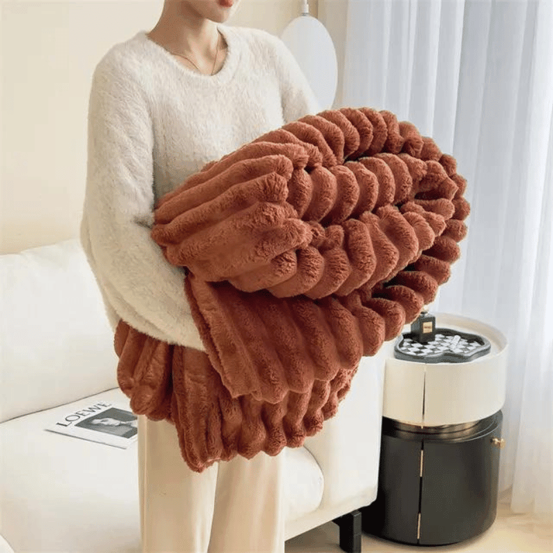 WavePlush - Morbida e calda coperta per coccole a casa