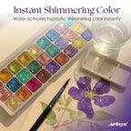 Artisyn - Set di Colori Acquerello Iridescenti