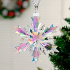 Luméra – Ornamento di Cristallo a Fiocco di Neve