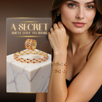 Reveria – Anello pieghevole in zirconia trasformabile in bracciale