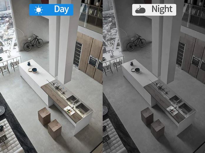 Piccola Telecamera di Sicurezza WiFi con Visione Notturna Wireless HD per Bambini e Animali Domestici