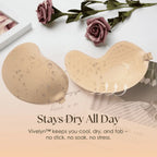 Vivelyn - Reggiseno adesivo per outfit senza schiena