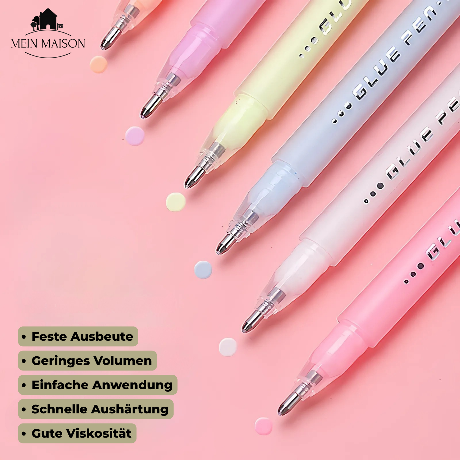 GlueMaster – Incolla esattamente dove vuoi! (set da 6)