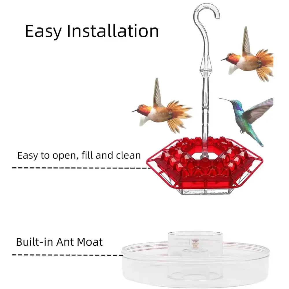 Mangiatore di Colibrì a Prova di Formiche da Appendere all'Aperto