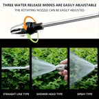 AQUABLAST - Pistola ad Acqua da Giardino ad Alta Pressione con Cannone per Schiuma e Spruzzatore a Lunga Maniglia
