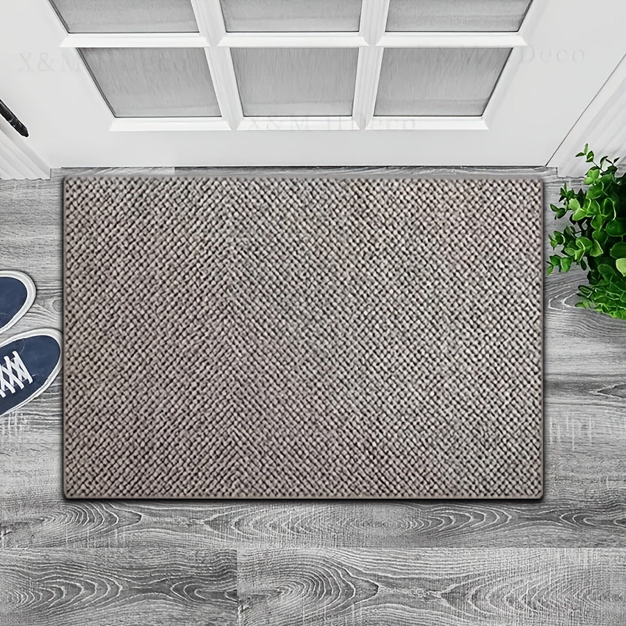 LUMEDWELL - Tappeto d'ingresso decorativo a forma di ananas con superficie testurizzata e design antiscivolo