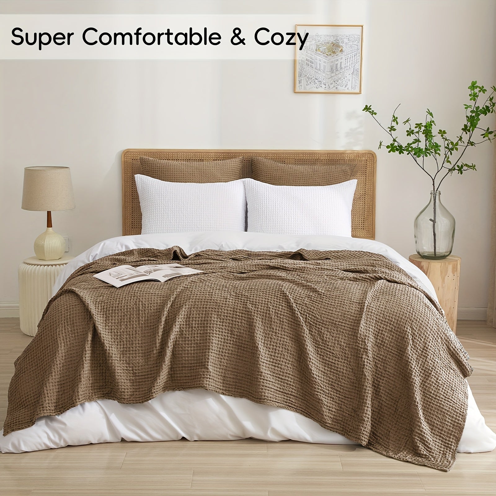 CLOUDWEAVE – Coperta leggera a waffle per un comfort accogliente in tutte le stagioni