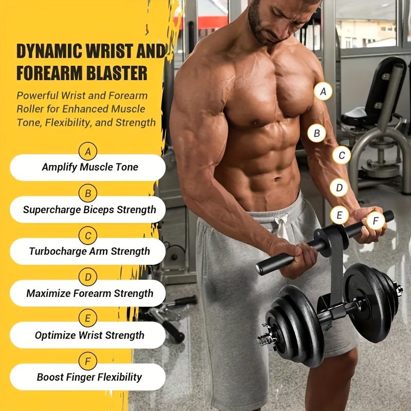 FOREARMFORGE – Rinforzatore per Polso in Ferro per Allenamento di Grip e Avambraccio
