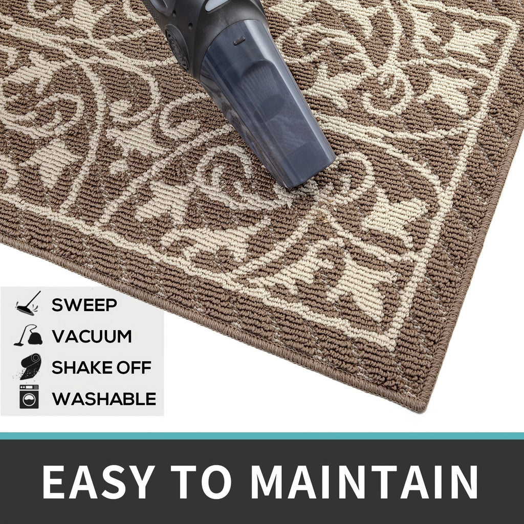 PUREHOME - Tappeto da Interno a Basso Profilo Antiscivolo 1pz