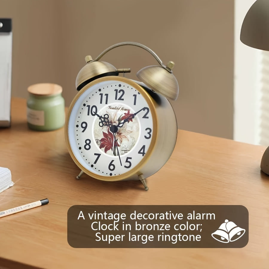 NORDIBELL – Orologio Alarm Luminosa Vintage Scandinavo