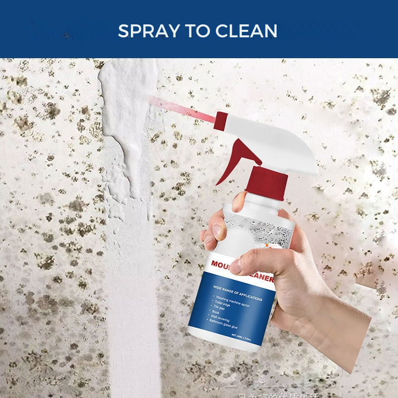 Mousse detergente anti-muffa per una casa sana