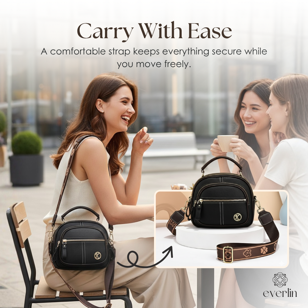 Everlin – Borsa a tracolla quotidiana per uno stile senza sforzo