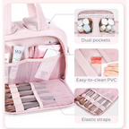 Vialune - Organizer per cosmetici da viaggio per donne