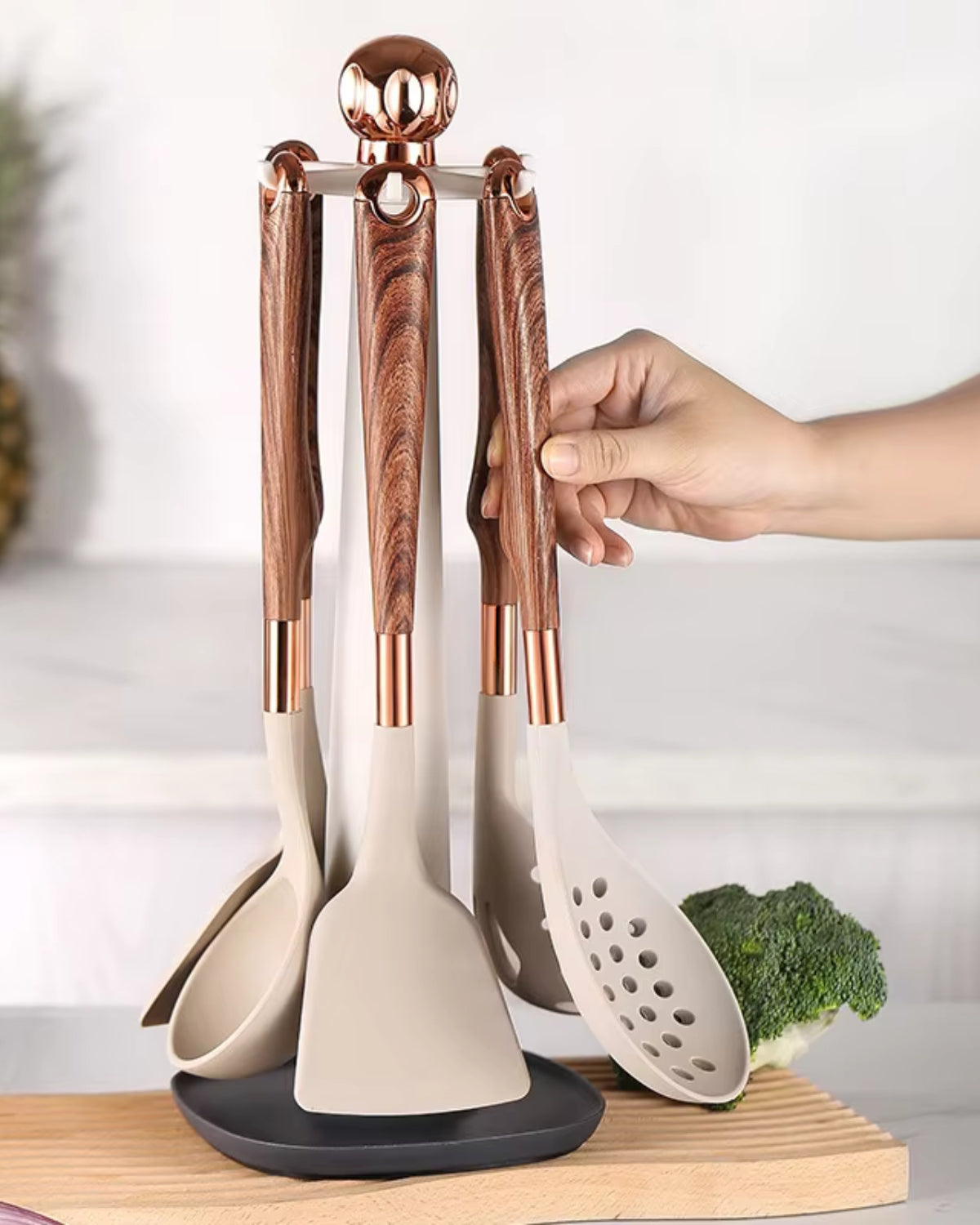 Il Set Elegante di Utensili da Cucina