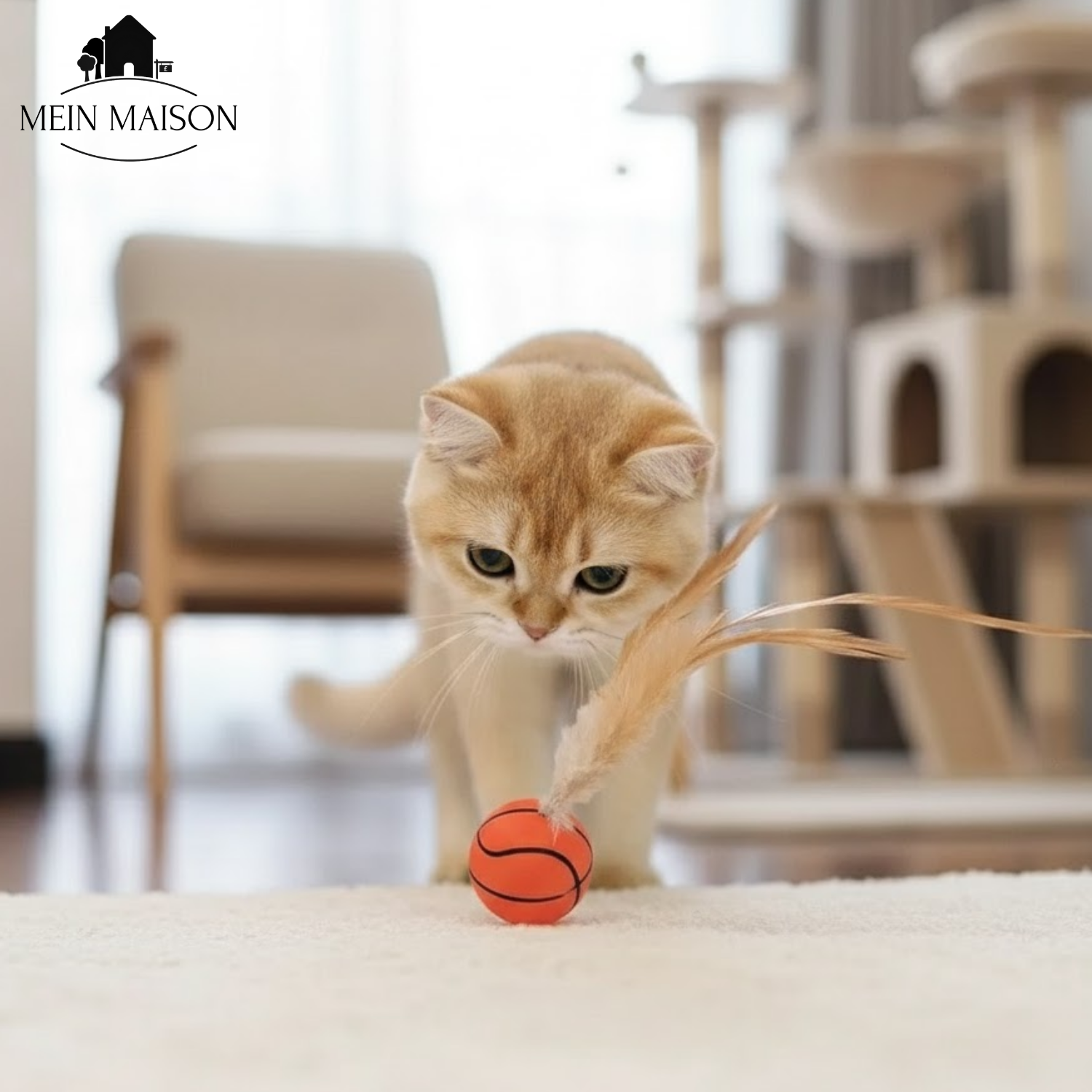 FeatherBounce – Divertimento emozionante per gatti pieni di energia!