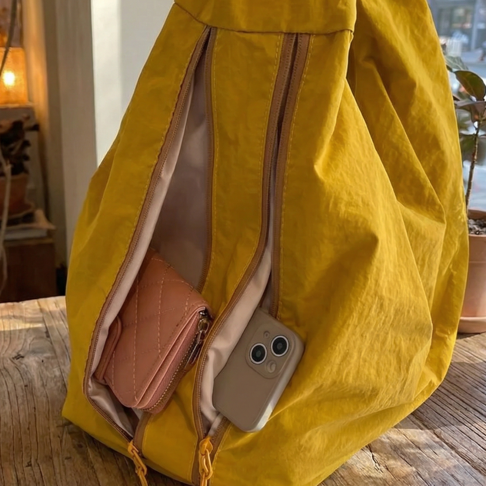Lunova - Borsa a Spalla Oversize e Morbida