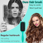 Spazzola Multifunzionale per Capelli Ricci – Districa, Definisce & Liscia