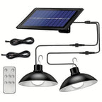 Set di Lampade a Sospensione Solari Doppie