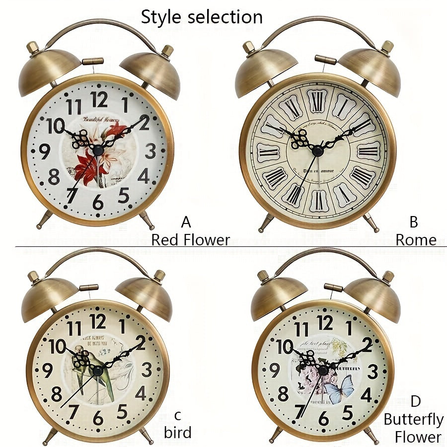 NORDIBELL – Orologio Alarm Luminosa Vintage Scandinavo