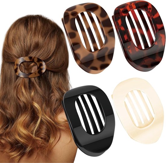 Velina – Set di 4 Clip Comfort Piatte