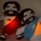 Peluches di Gesù che Respira per Aiuto al Sonno