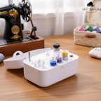SwiftSewing – Cucitura continua con avvolgitore di bobine portatile e veloce