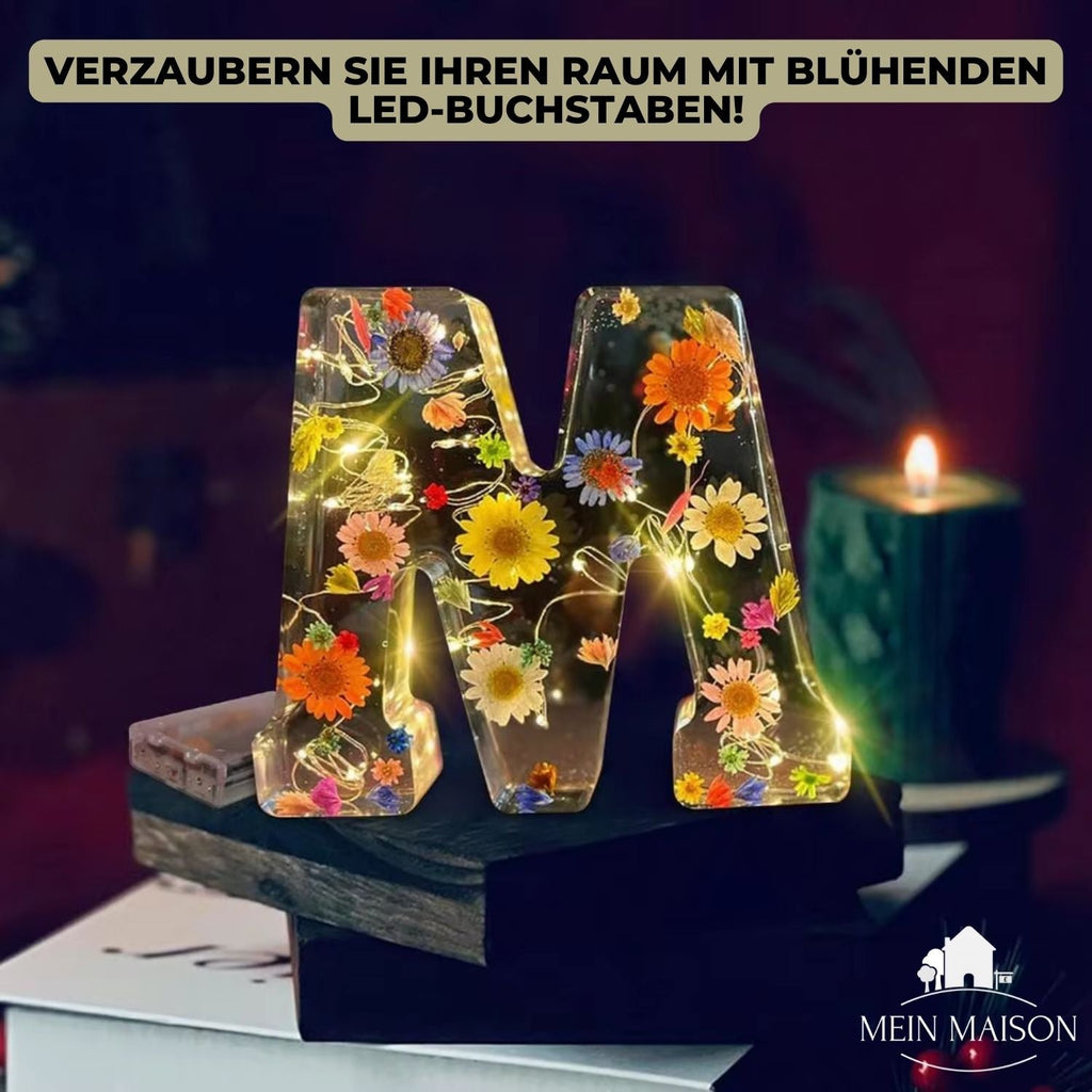 50% SCONTO | FloraLetter - Lettere floreali in resina