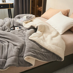 SoftHug - Coperta in pile di lusso e calda