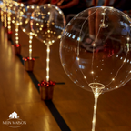 5+5 GRATIS | PartyGlow – Illumina ogni festa con luci a LED a forma di palloncino riutilizzabili e caldi