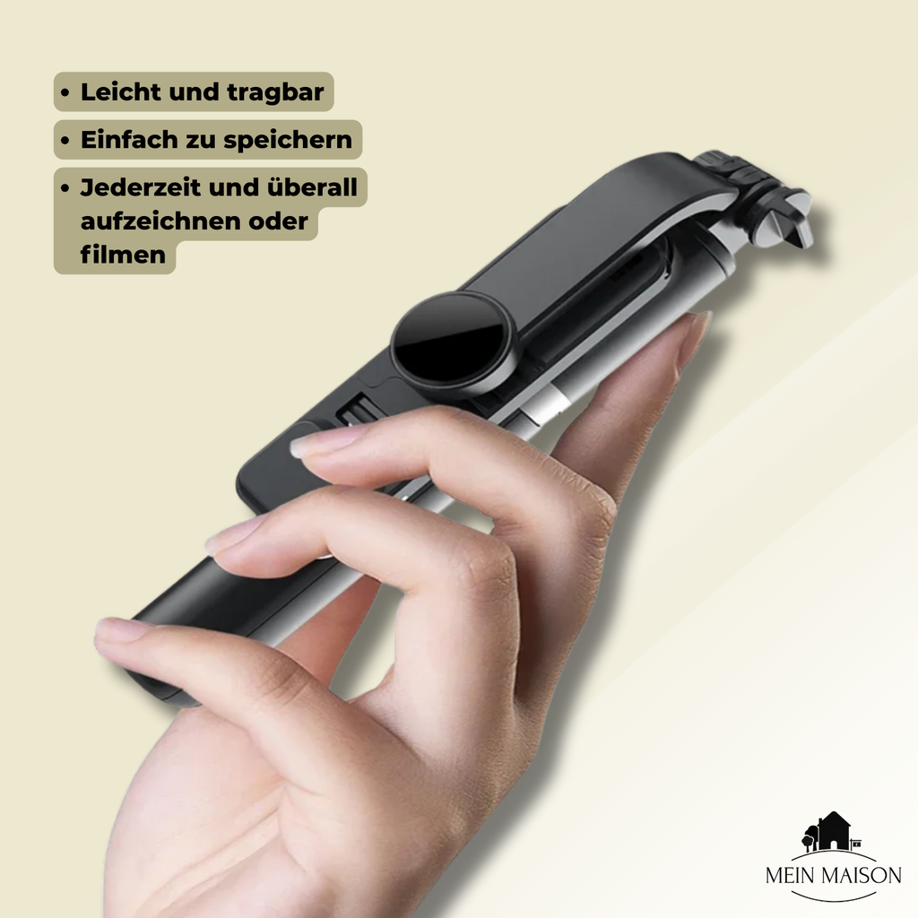 SnapPro – Il tuo selfie stick Bluetooth 6-in-1 per scatti perfetti