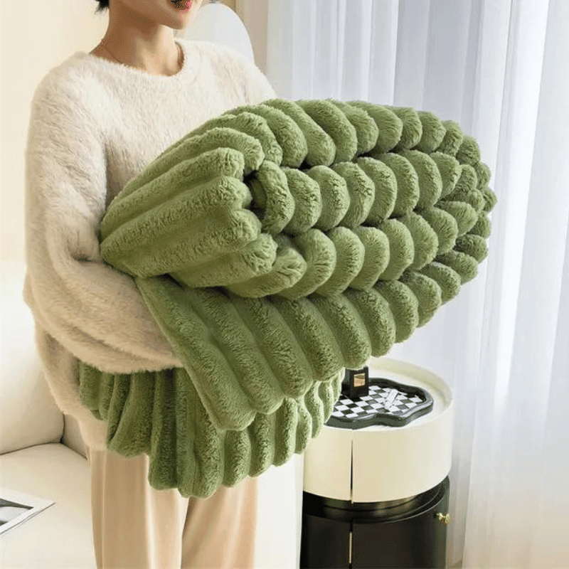 WavePlush - Morbida e calda coperta per coccole a casa