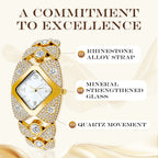 Lucelina - Orologio in pietra elegante in stile vintage per donne