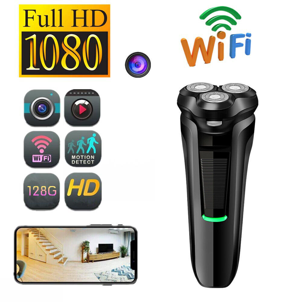 1080P HD WiFi Mini Rasoio Telecamera | Telecamera con Rilevamento di Movimento WiFi