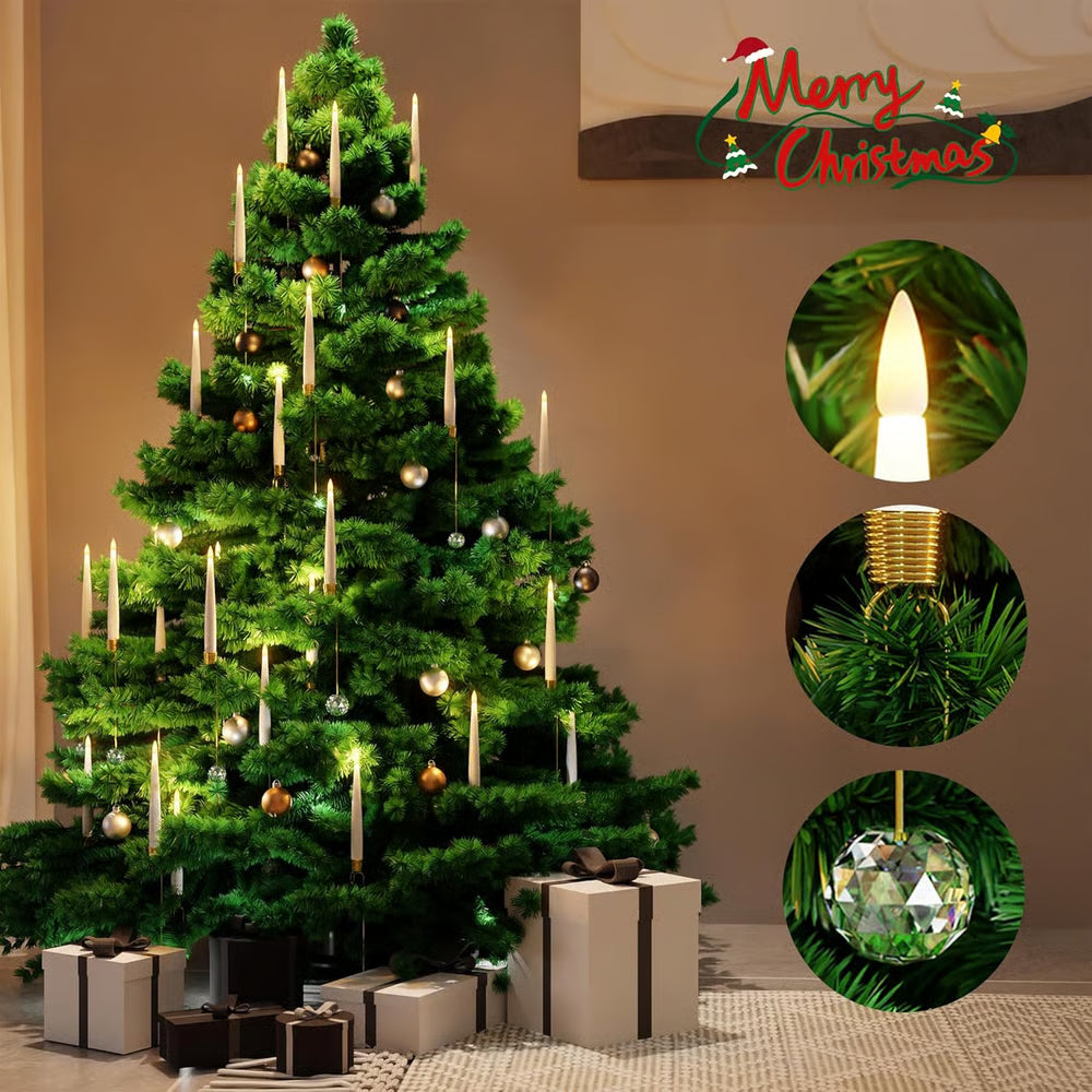 Kindlera – Candele LED per Albero di Natale