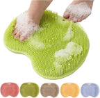 CleanFootFlex Tappeto per Pulizia dei Piedi in Silicone Senza Mani