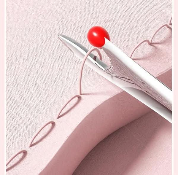 Strumento da cucito 2-in-1 – Pratico infilatore per aghi e scucitore (x2)