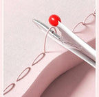 Strumento da cucito 2-in-1 – Pratico infilatore per aghi e scucitore (x2)