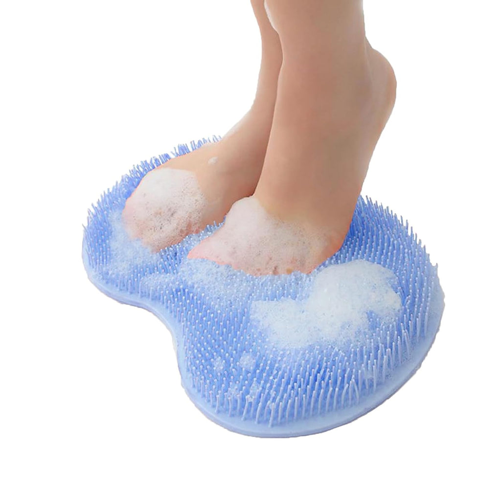 CleanFootFlex Tappeto per Pulizia dei Piedi in Silicone Senza Mani