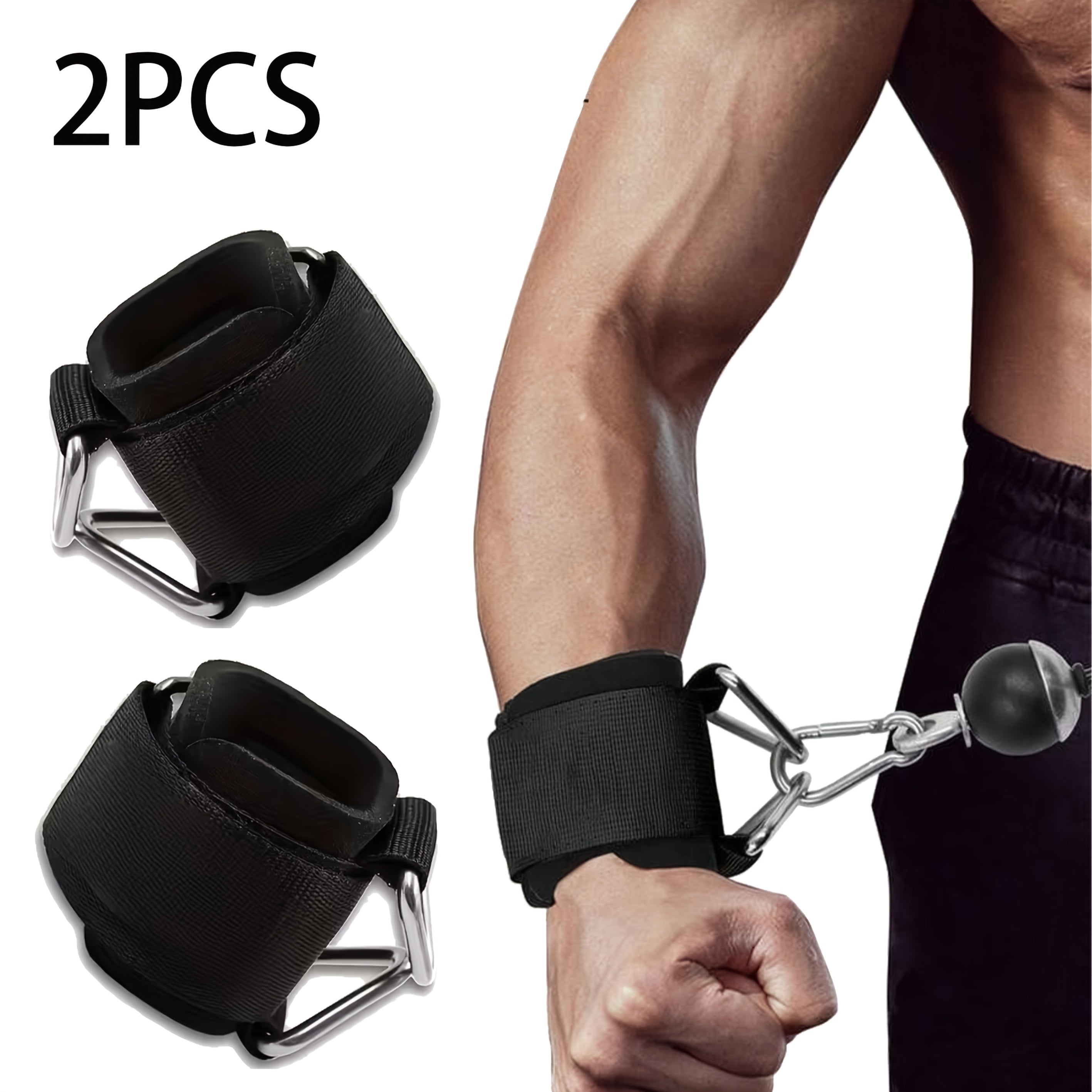 GRIPSTRAP – Cinghie Regolabili Antiscivolo per Polsi per Sollevamenti e Presa Più Forti