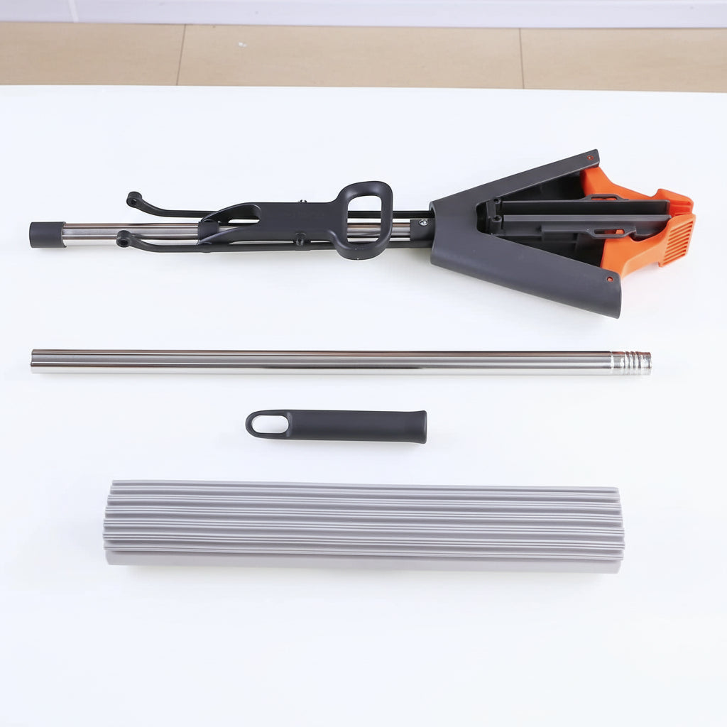 CLEANFLOW - Mop a strizzatore con spugna ad alta assorbenza per bagno e pavimenti