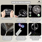 5+5 GRATIS | PartyGlow – Illumina ogni festa con luci a LED a forma di palloncino riutilizzabili e caldi