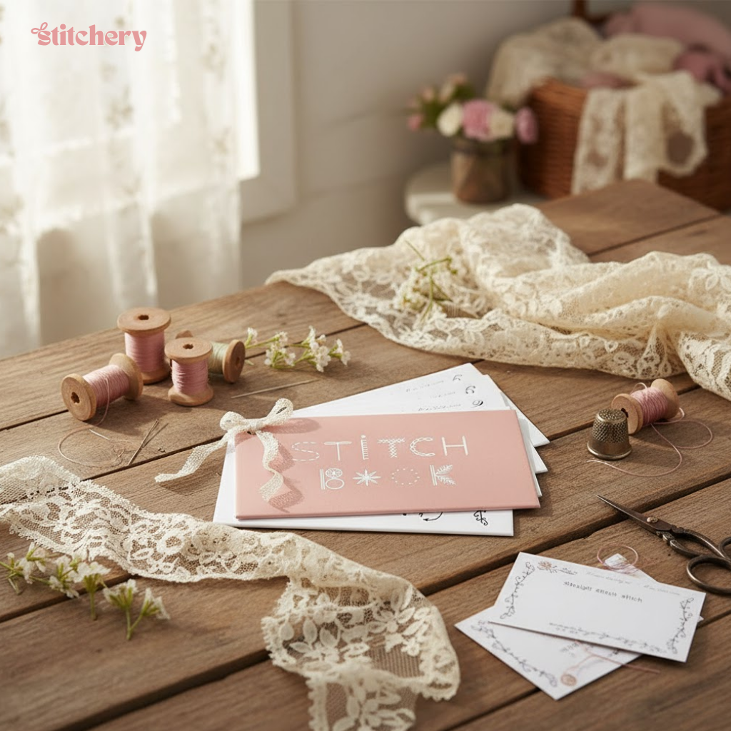 Stitchery – Mini Libro di Ricamo per Progetti Creativi