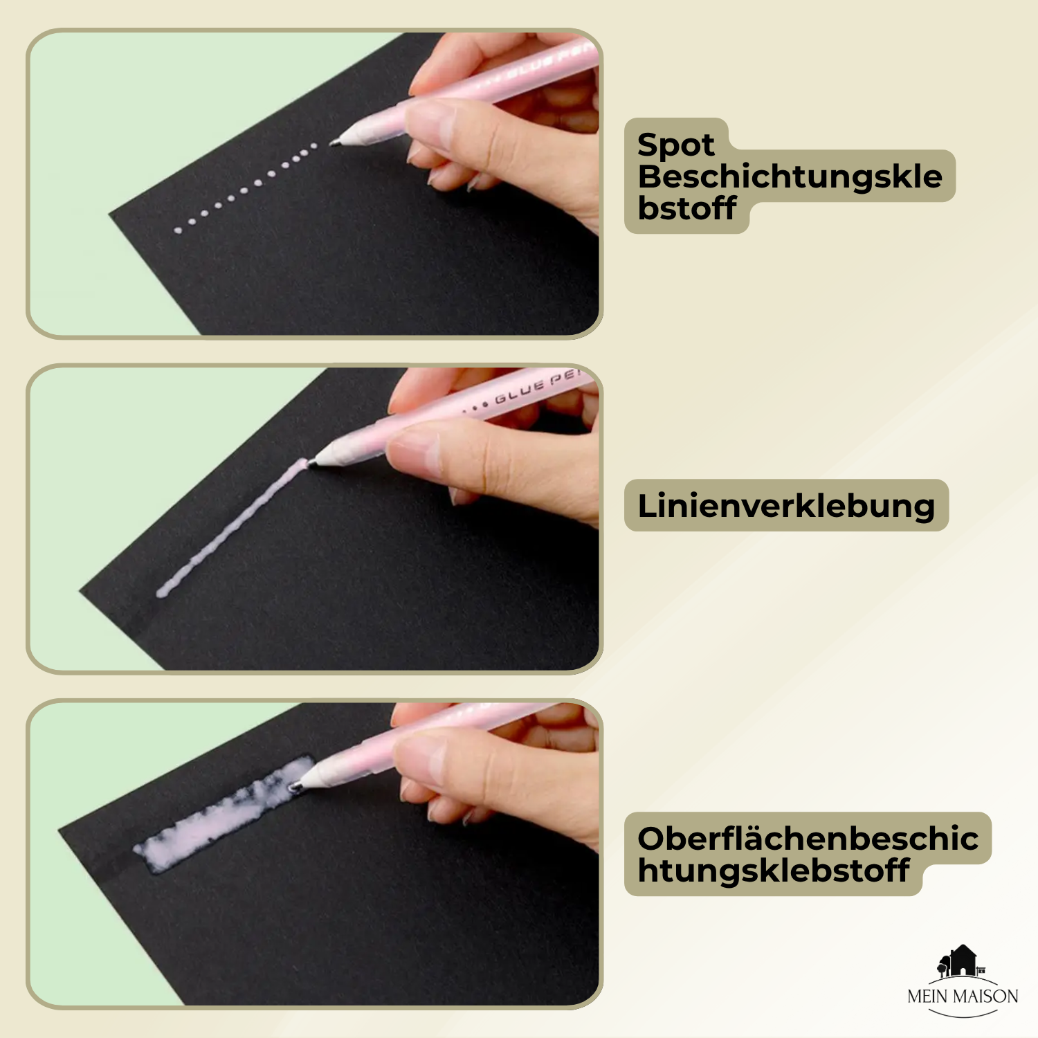 GlueMaster – Incolla esattamente dove vuoi! (set da 6)