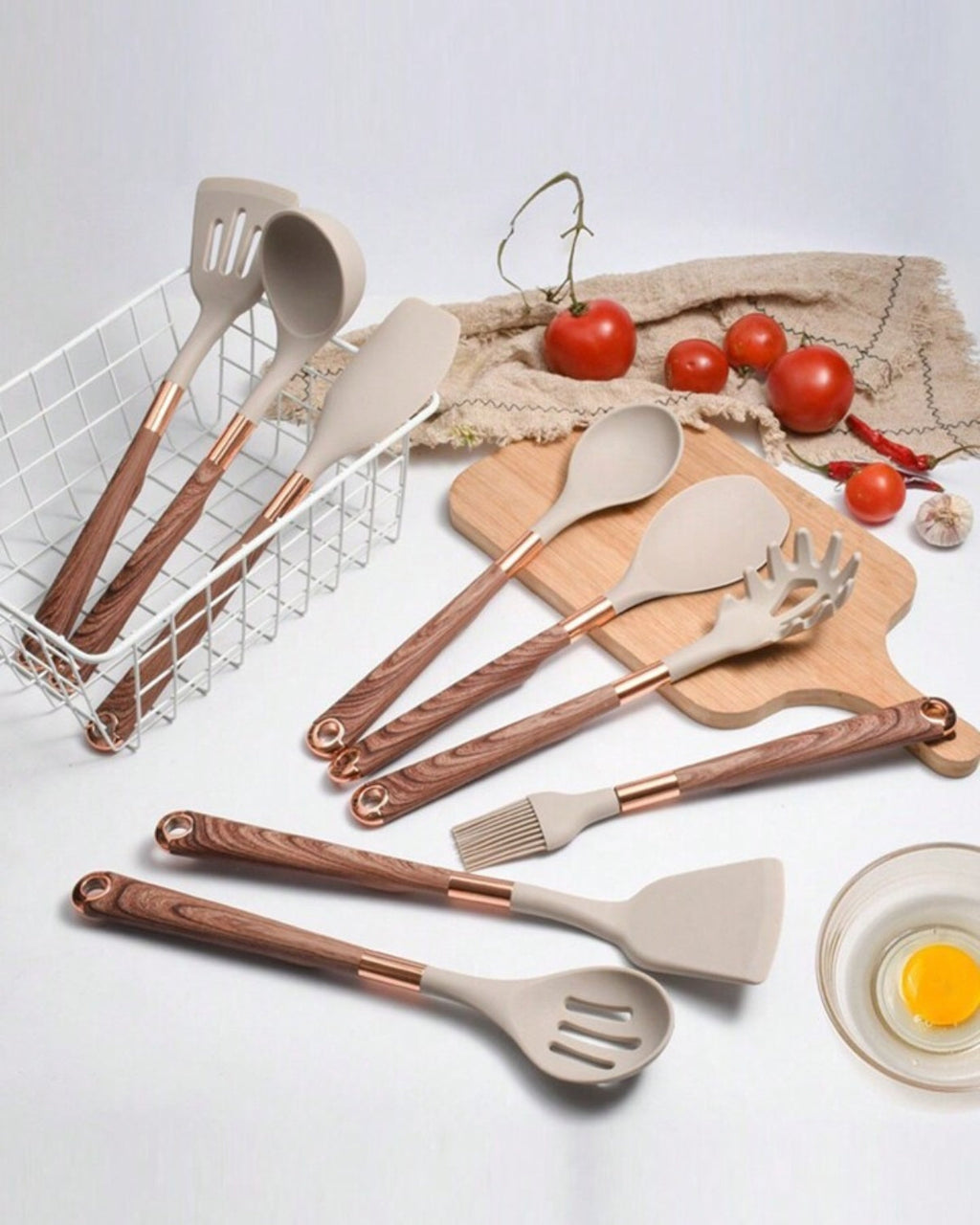 Il Set Elegante di Utensili da Cucina