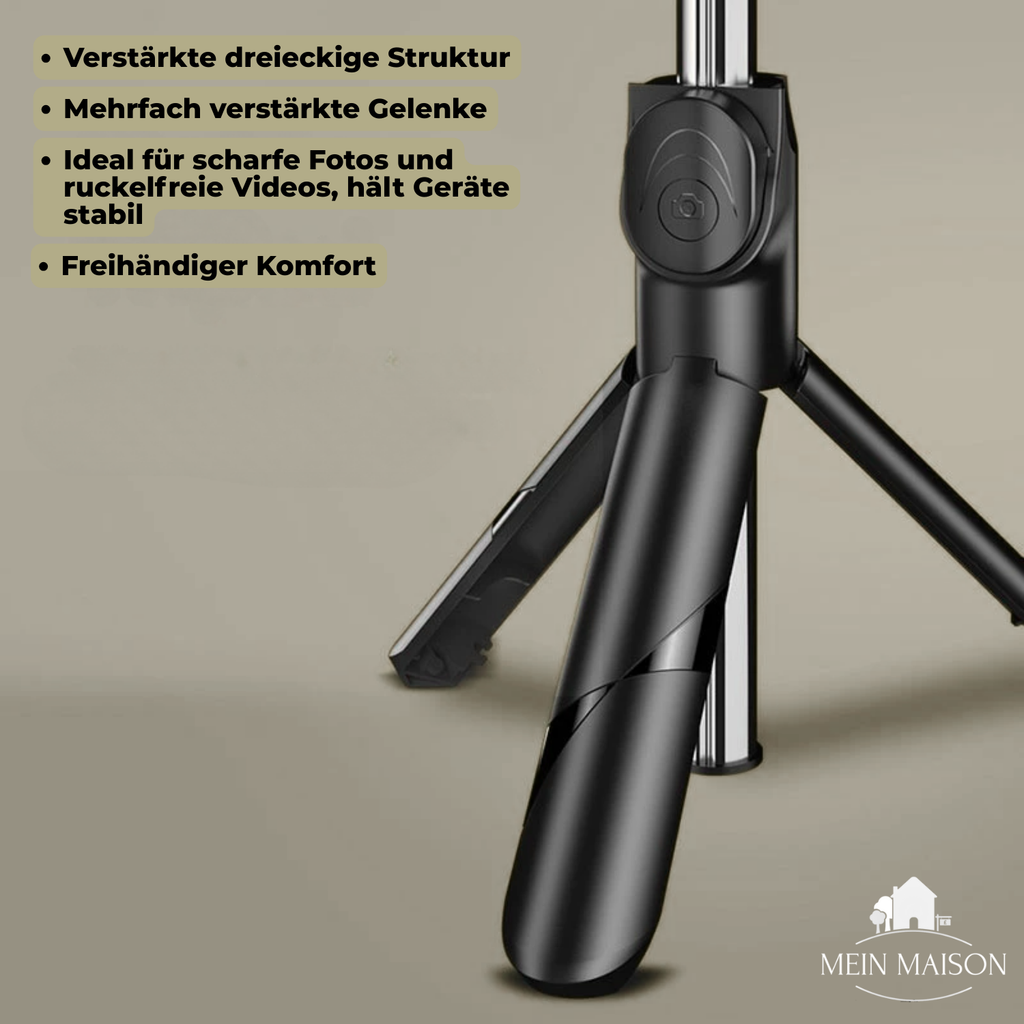 SnapPro – Il tuo selfie stick Bluetooth 6-in-1 per scatti perfetti