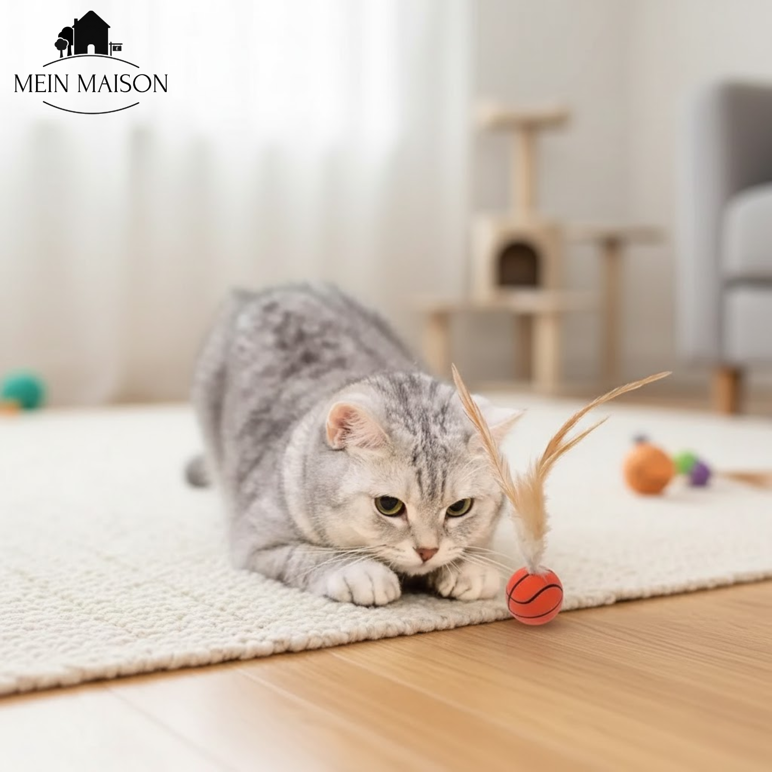FeatherBounce – Divertimento emozionante per gatti pieni di energia!