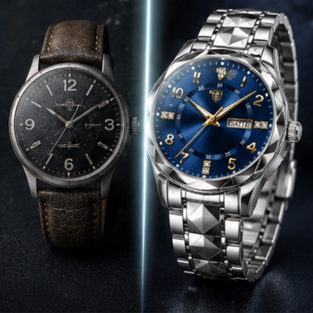 DURAWATCH - Orologio sportivo in titanio impermeabile progettato per durata, precisione e uso attivo quotidiano
