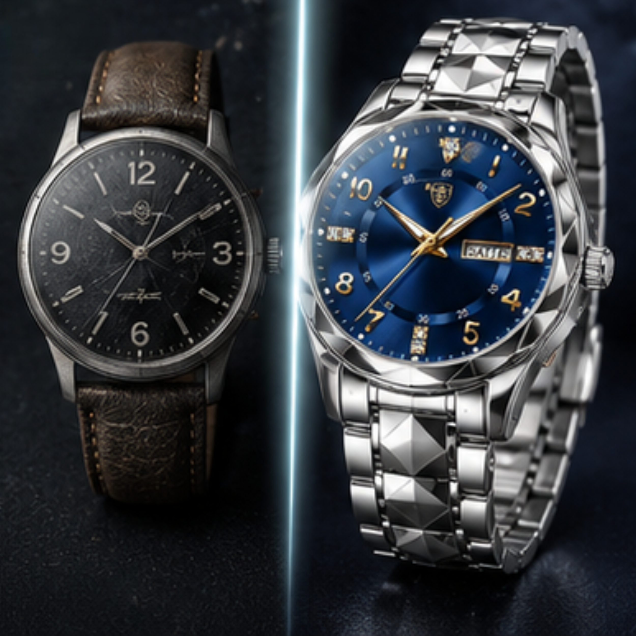 DURAWATCH - Orologio sportivo in titanio impermeabile progettato per durata, precisione e uso attivo quotidiano